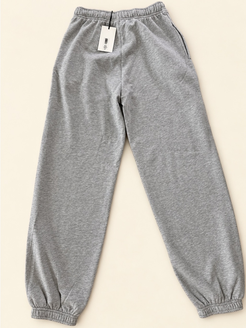 Aritzia Sweatfleece Terry Fleece Mega Jogger – Heather Chrome – 2XS – NWT - Picture 5 of 7